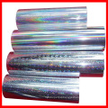 metallic polyester film/pet holographic film/decorative film